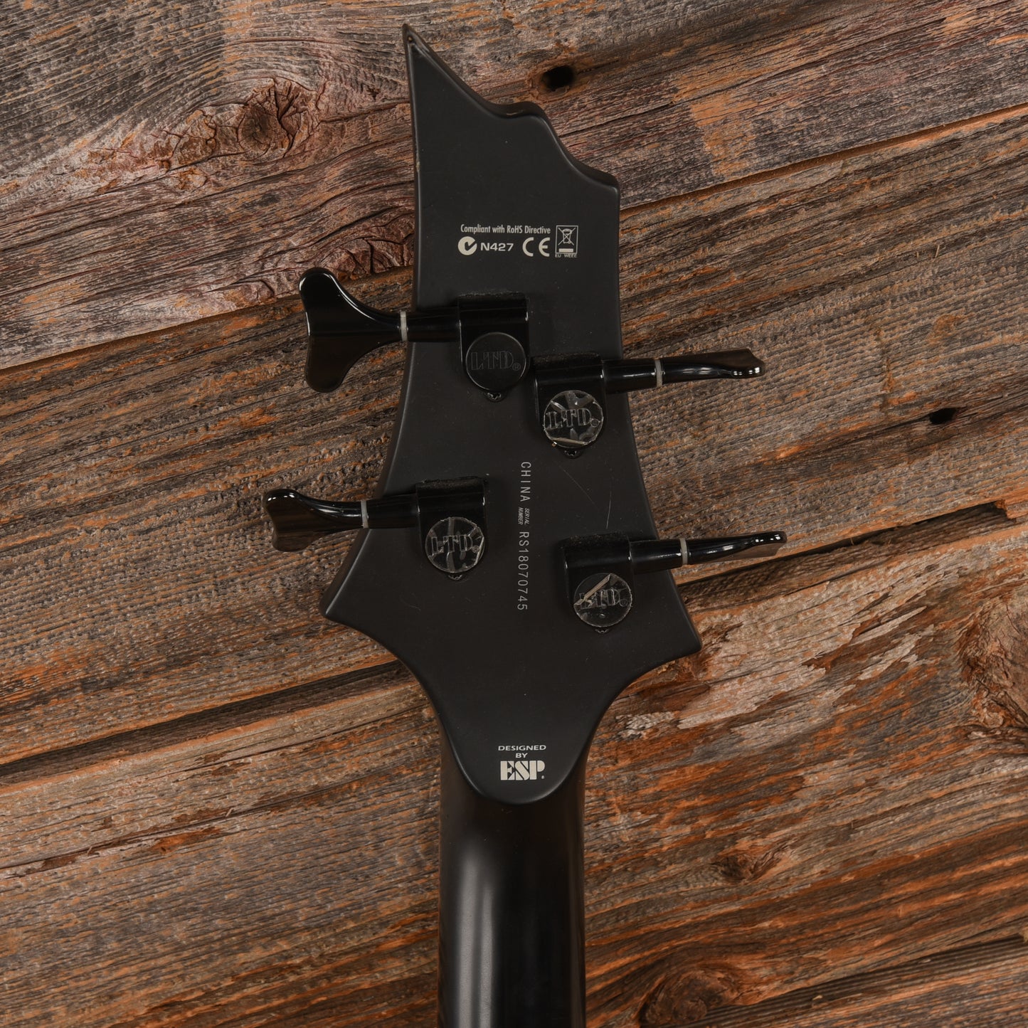 LTD TA-204 FRX Tom Araya Signature Satin Black 2018