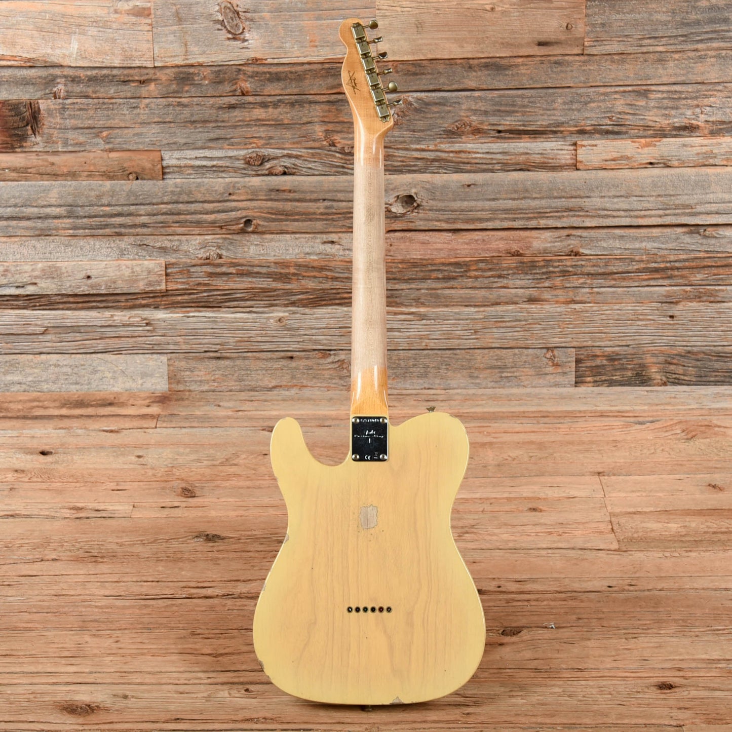 Fender Custom Shop '64 Telecaster Relic Natural Blonde 2024