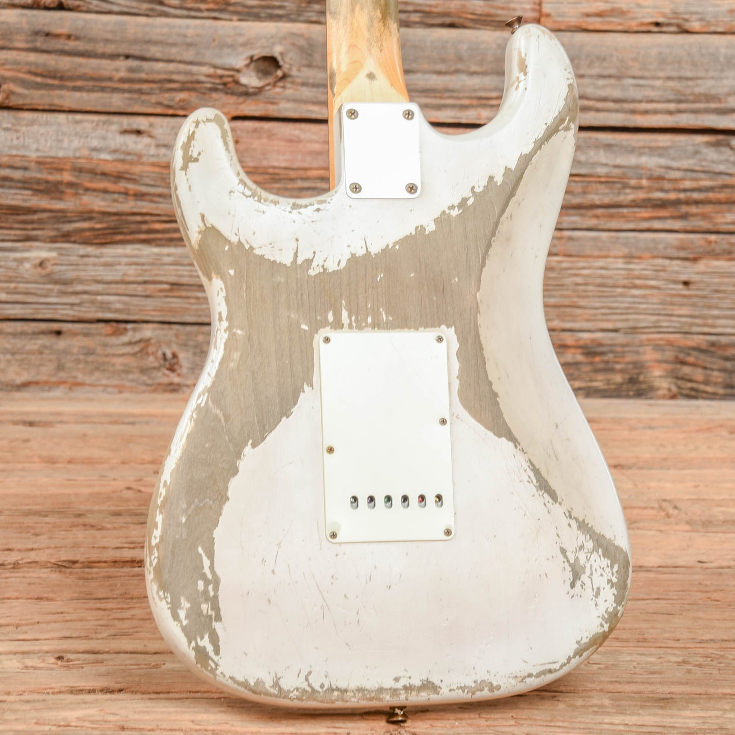 Fender Custom Shop Masterbuilt Austin MacNutt '59 Stratocaster HSS Ultra Heavy Relic Olympic White 2022