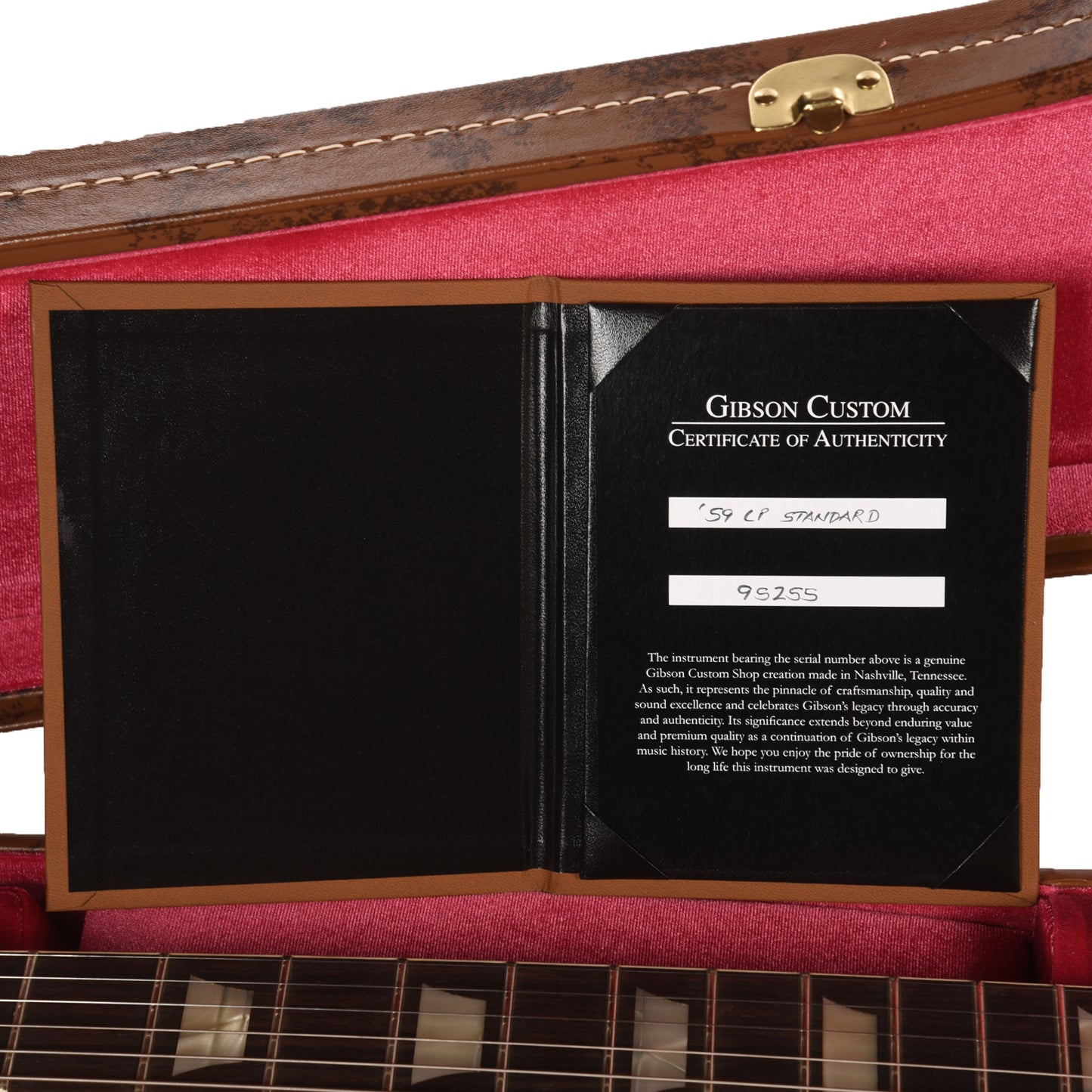 Gibson Custom Shop 1959 Les Paul Standard "CME Spec" Cherry Tea Burst VOS w/60 V2 Neck