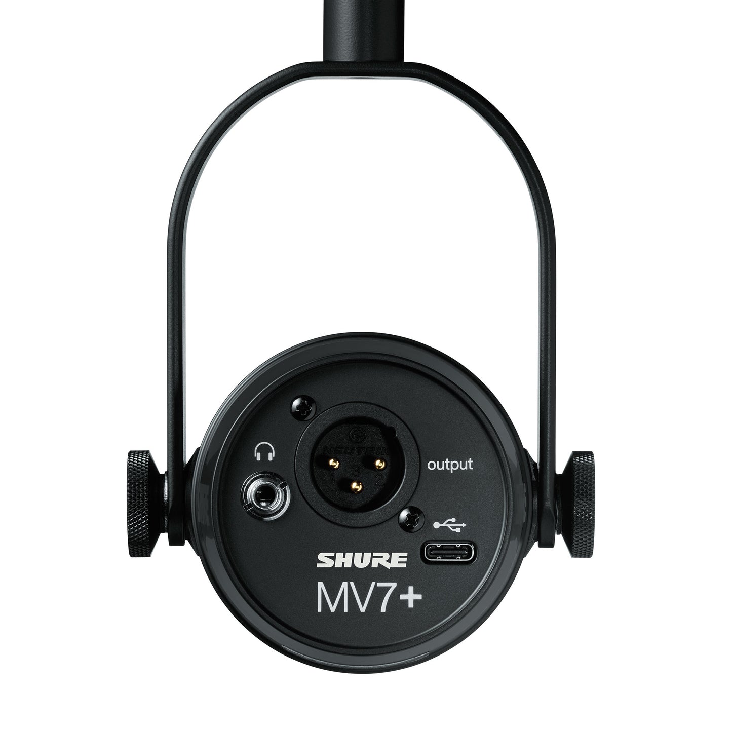 Shure MV7+ XLR & USB Dynamic Podcast & Streaming Mic Black
