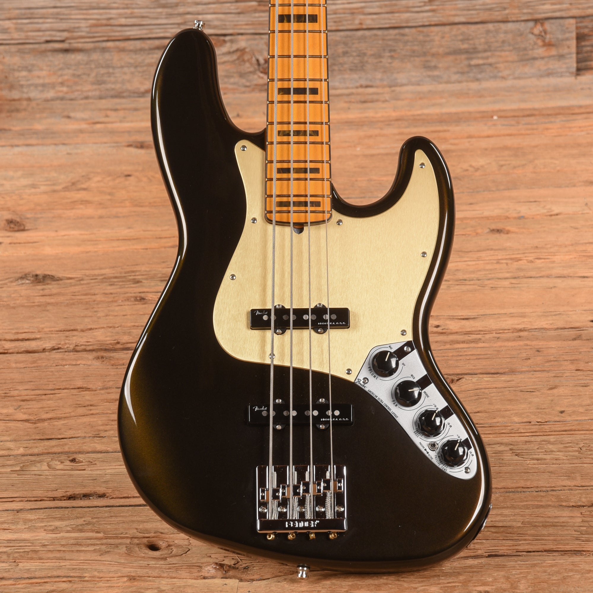 Fender American Ultra Jazz Bass Texas Tea 2019