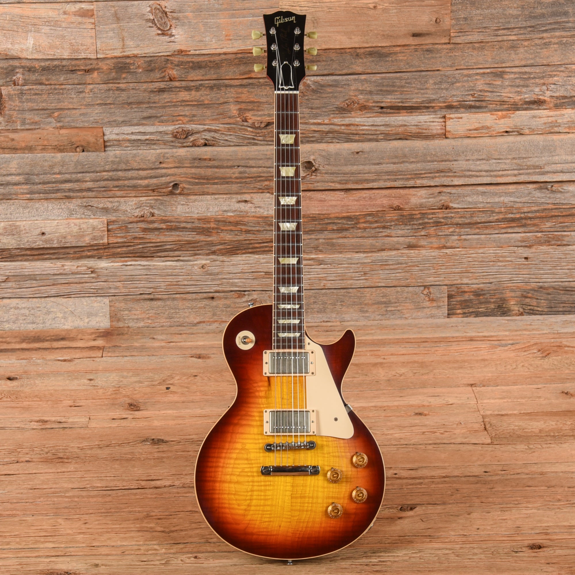 Gibson Custom '58 Les Paul Standard Chambered Reissue Sunburst 2005