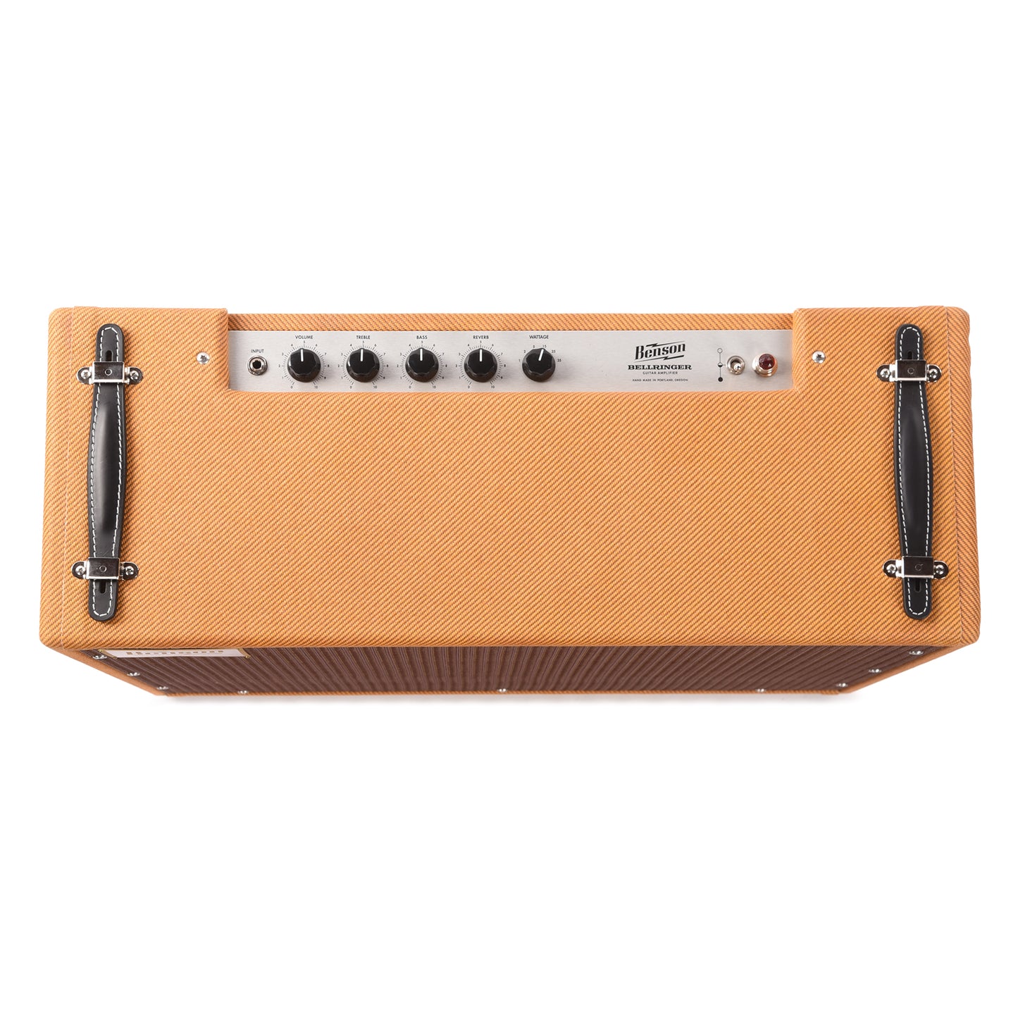 Benson Bellringer 35w 2x12 Combo Amp Tweed w/ Oxblood Grill