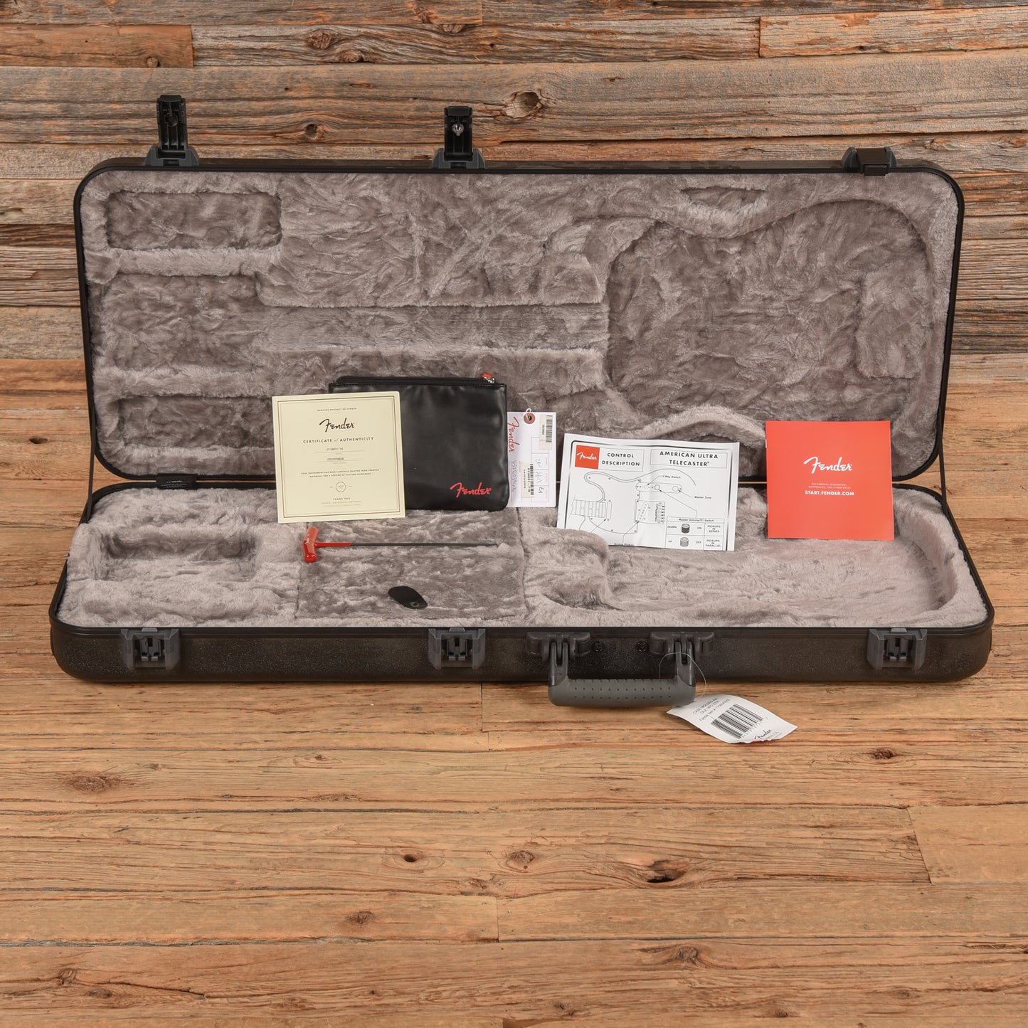 Fender American Ultra Telecaster Mystic Pine w/Ebony Fingerboard & Anodized Gold Pickguard