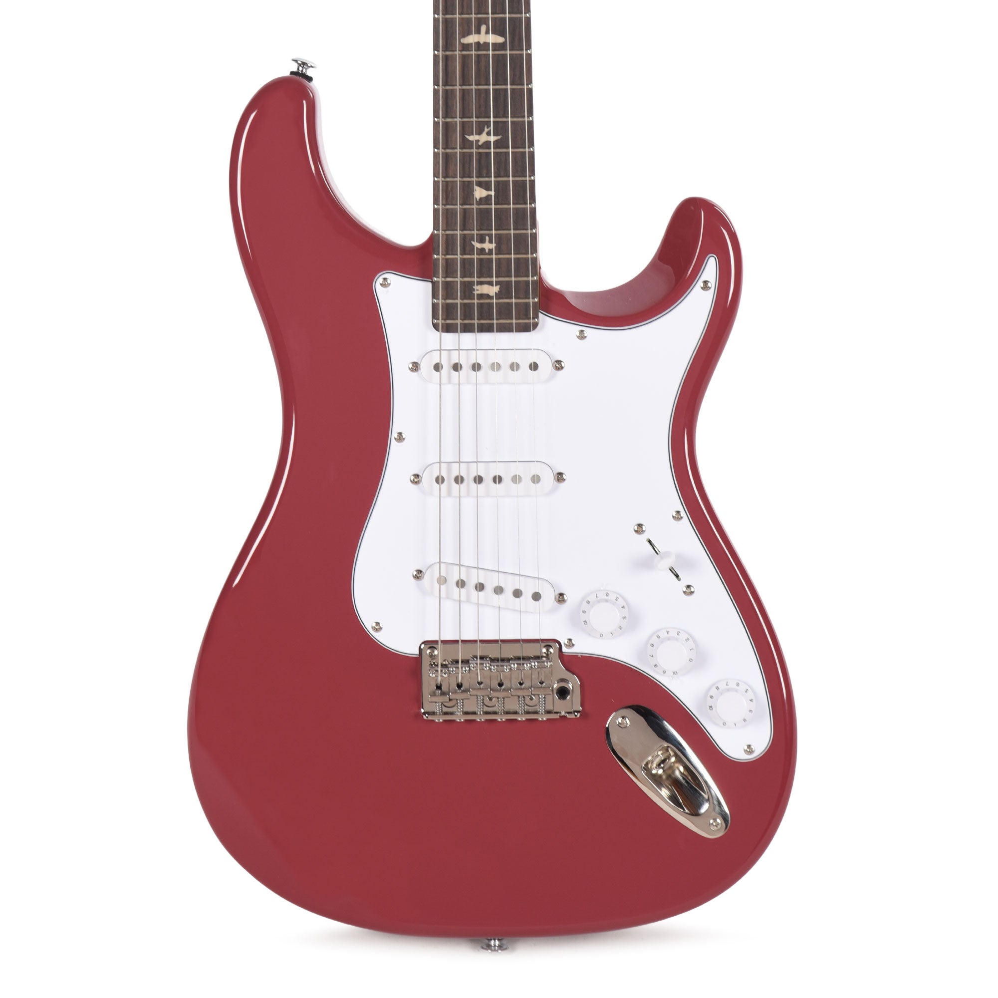 PRS SE Silver Sky Rosewood Derby Red