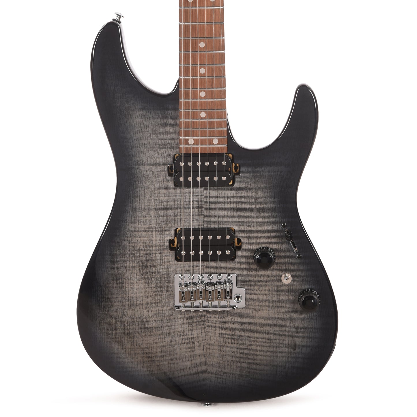 Ibanez AZ24S1FTKS AZ Standard Electric Guitar Transparent Black Sunburst