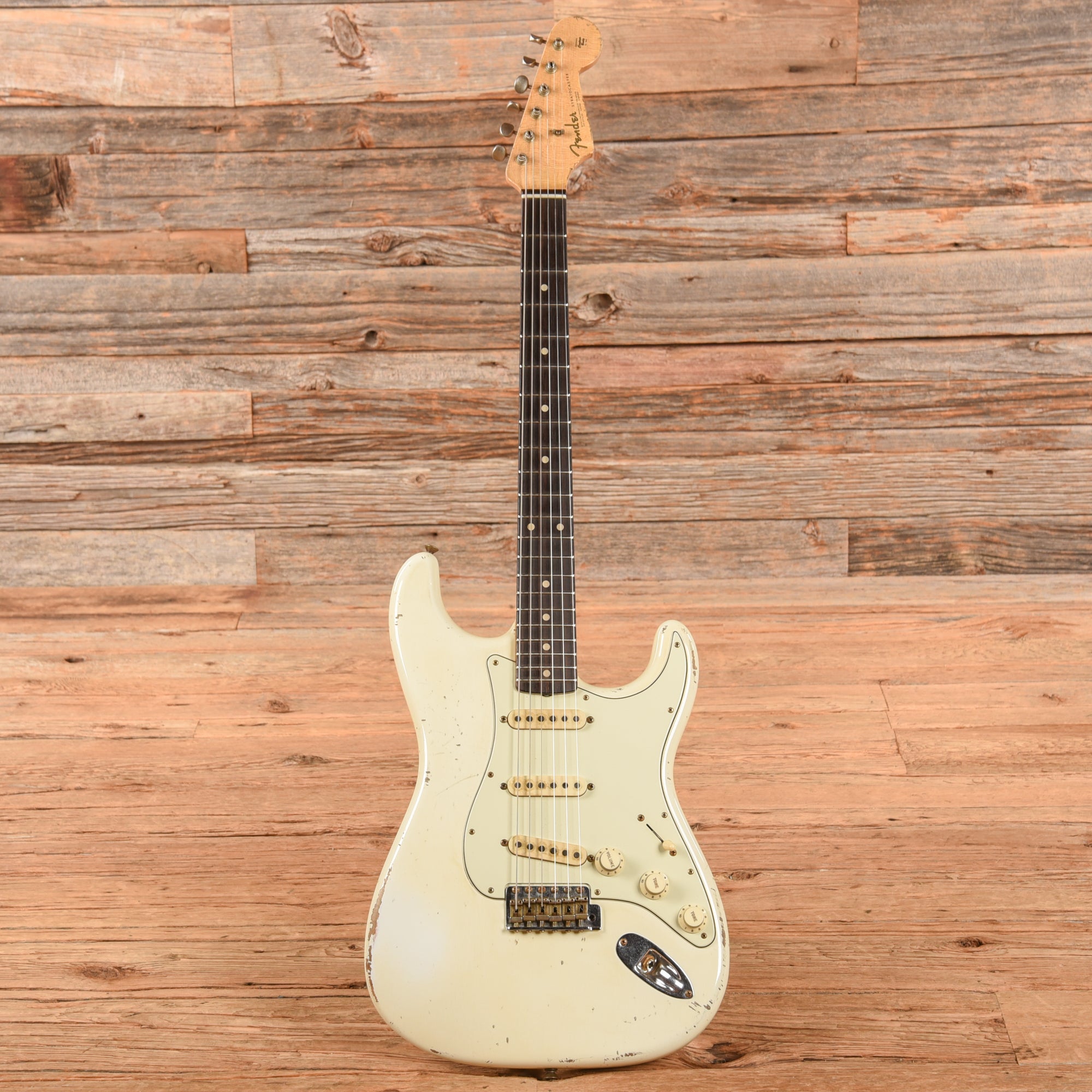 Fender Custom Shop Jason Smith Masterbuilt 1963 Stratocaster Relic Olympic White 2022