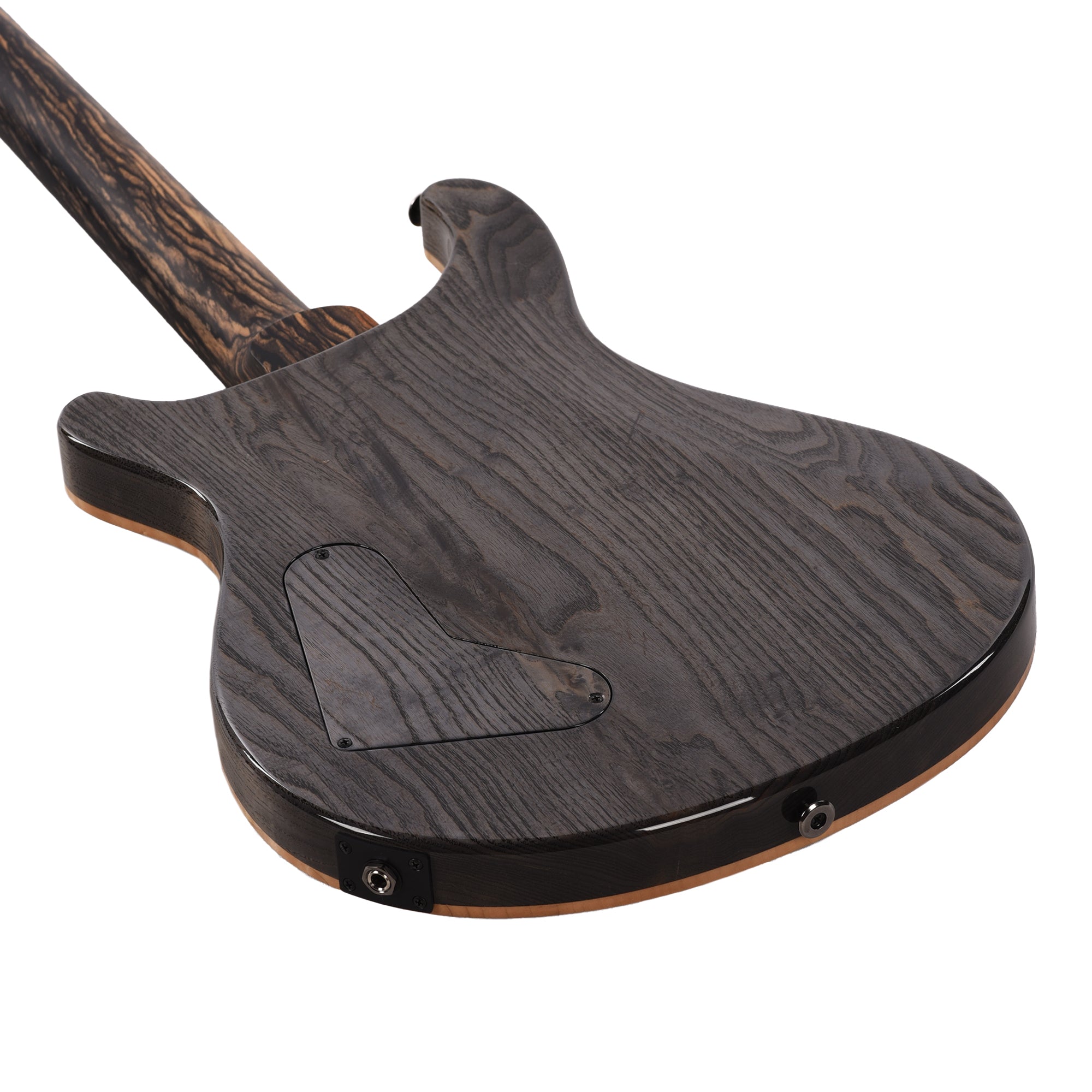 PRS Private Stock #11757 Custom 24 Stoptail Curly Maple/Swamp Ash Purple Glow w/Pale Moon Ebony Neck & Bats in Flight Inlay