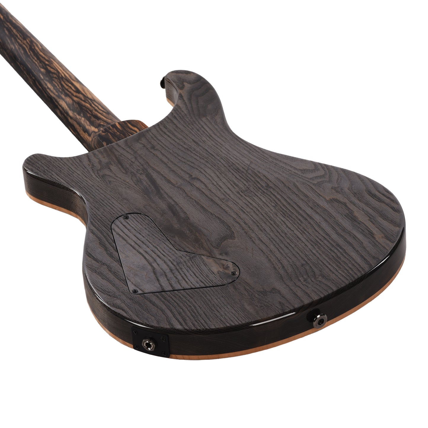 PRS Private Stock #11757 Custom 24 Stoptail Curly Maple/Swamp Ash Purple Glow w/Pale Moon Ebony Neck & Bats in Flight Inlay