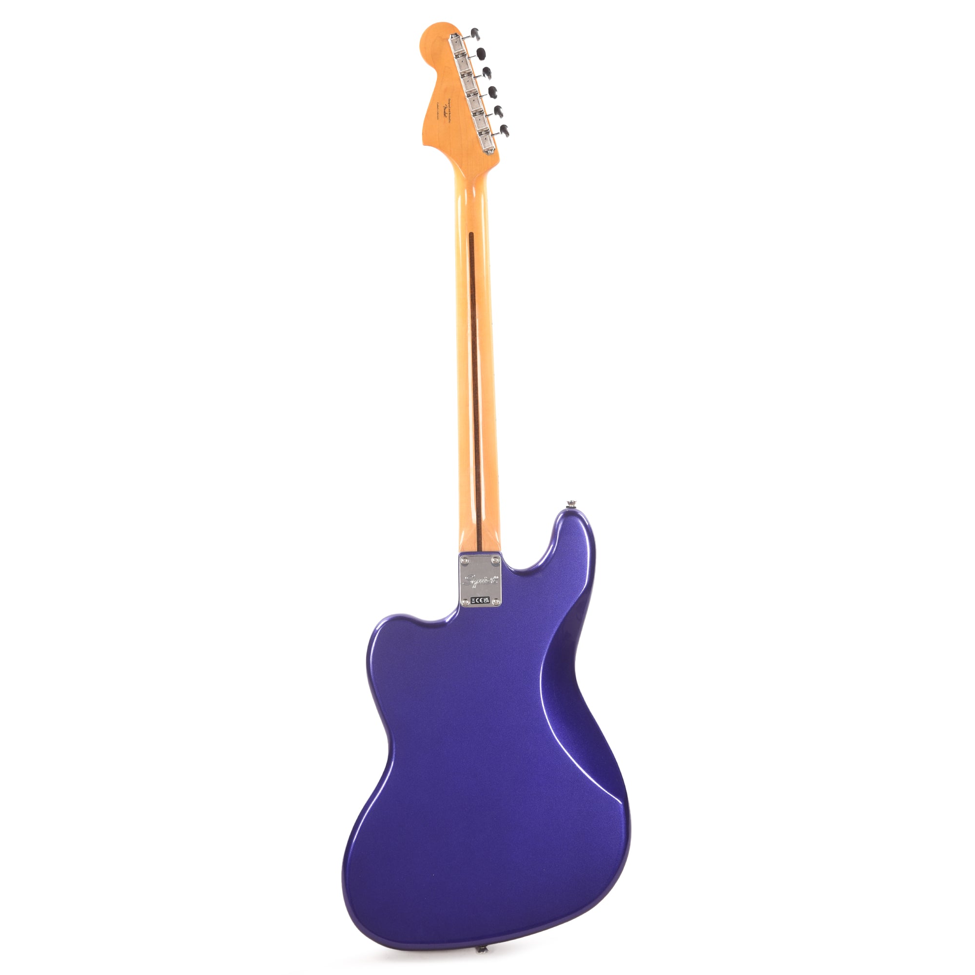 Squier Classic Vibe Bass VI Purple Metallic w/Matching Headcap