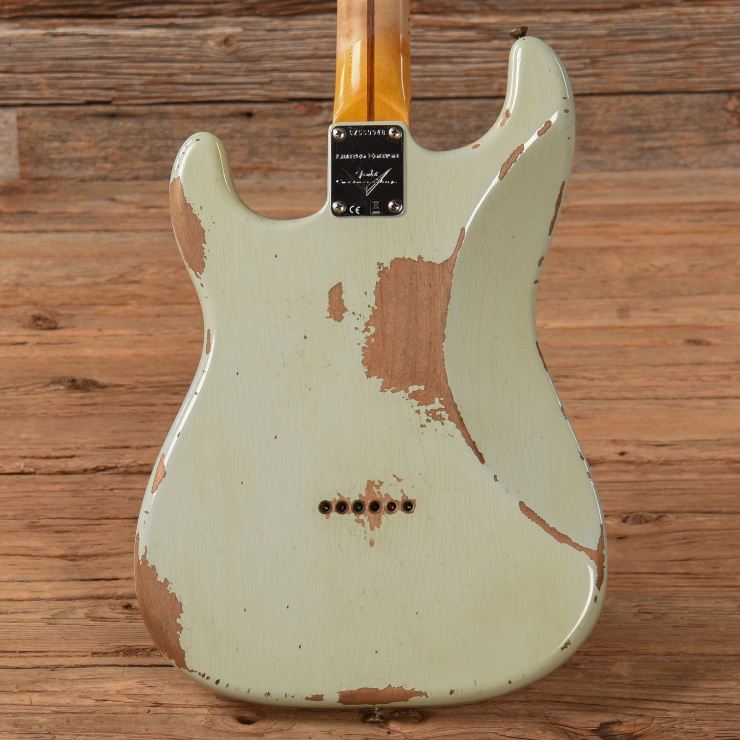 Fender Custom Shop Troposphere Stratocaster Hardtail Relic Super Faded Aged Sonic Blue 2021