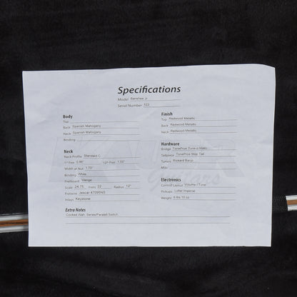 Kauer Banshee Jr Redwood Metallic