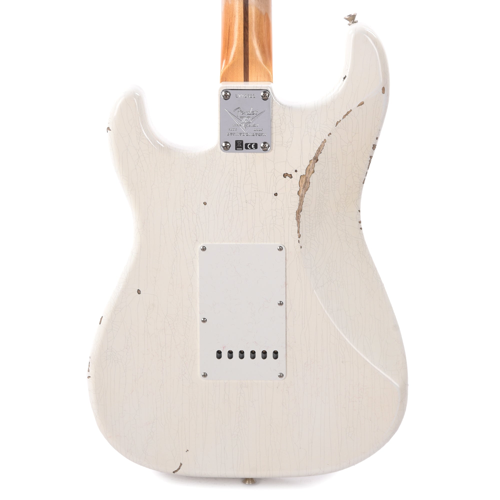 Fender Custom Shop Limited Edition Fat '54 Stratocaster Relic with Closet Classic Hardware Aged Arctic White