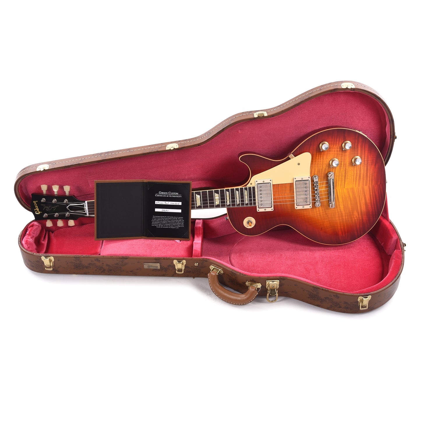 Gibson Custom Shop 1960 Les Paul Standard "CME Spec" Factory Burst VOS w/Scarface Neck