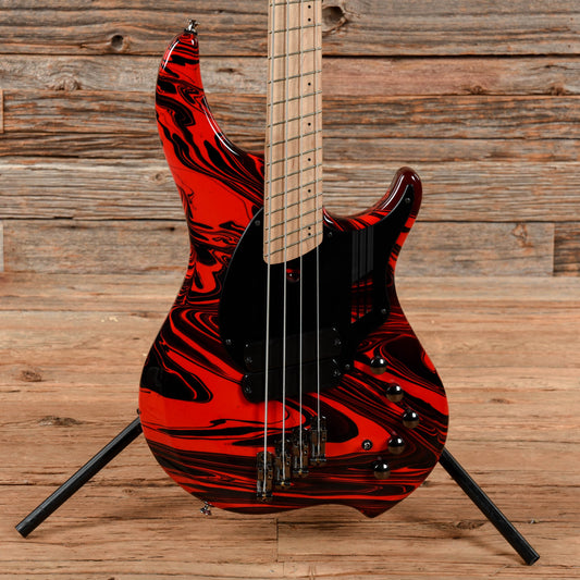 Dingwall NG2 Adam "Nolly" Getgood Signature Ferrari Red Swirl