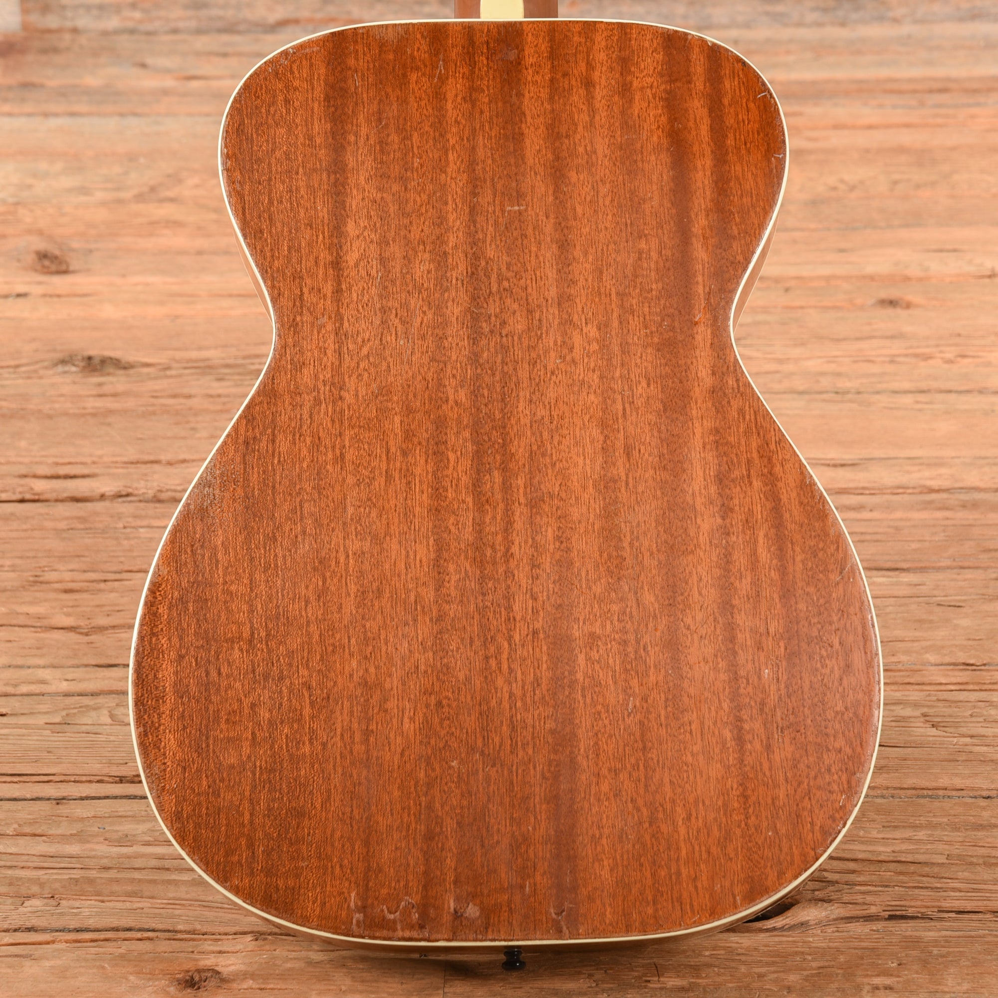Harmony H-165 X-Brace Conversion Brown 1960s