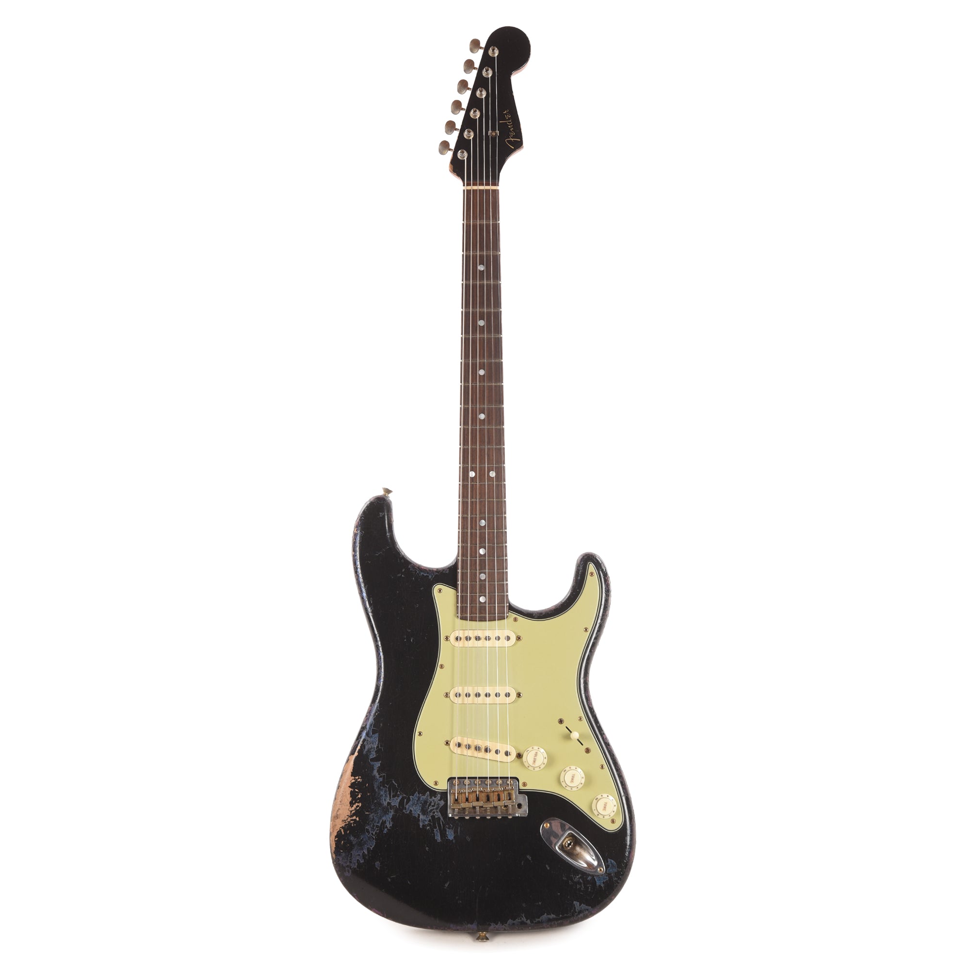 Fender Custom Shop '60s Stratocaster Black over Chameleon Heavy Relic Master Built by Dale Wilson w/Josefina Hand-Wound PIckups