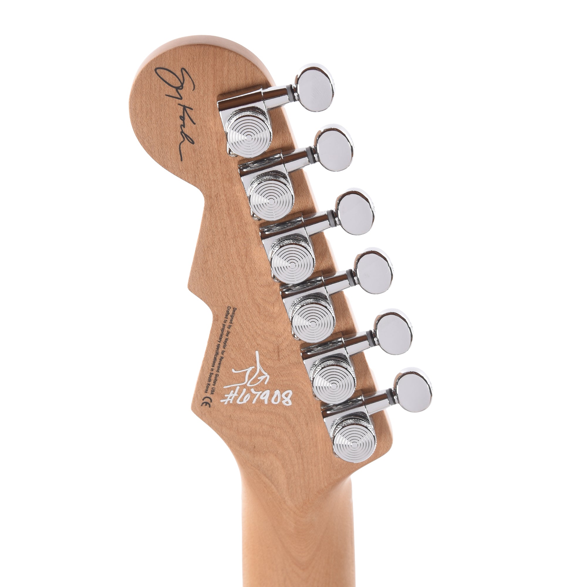 Reverend Greg Koch Gristle ST Transparent White