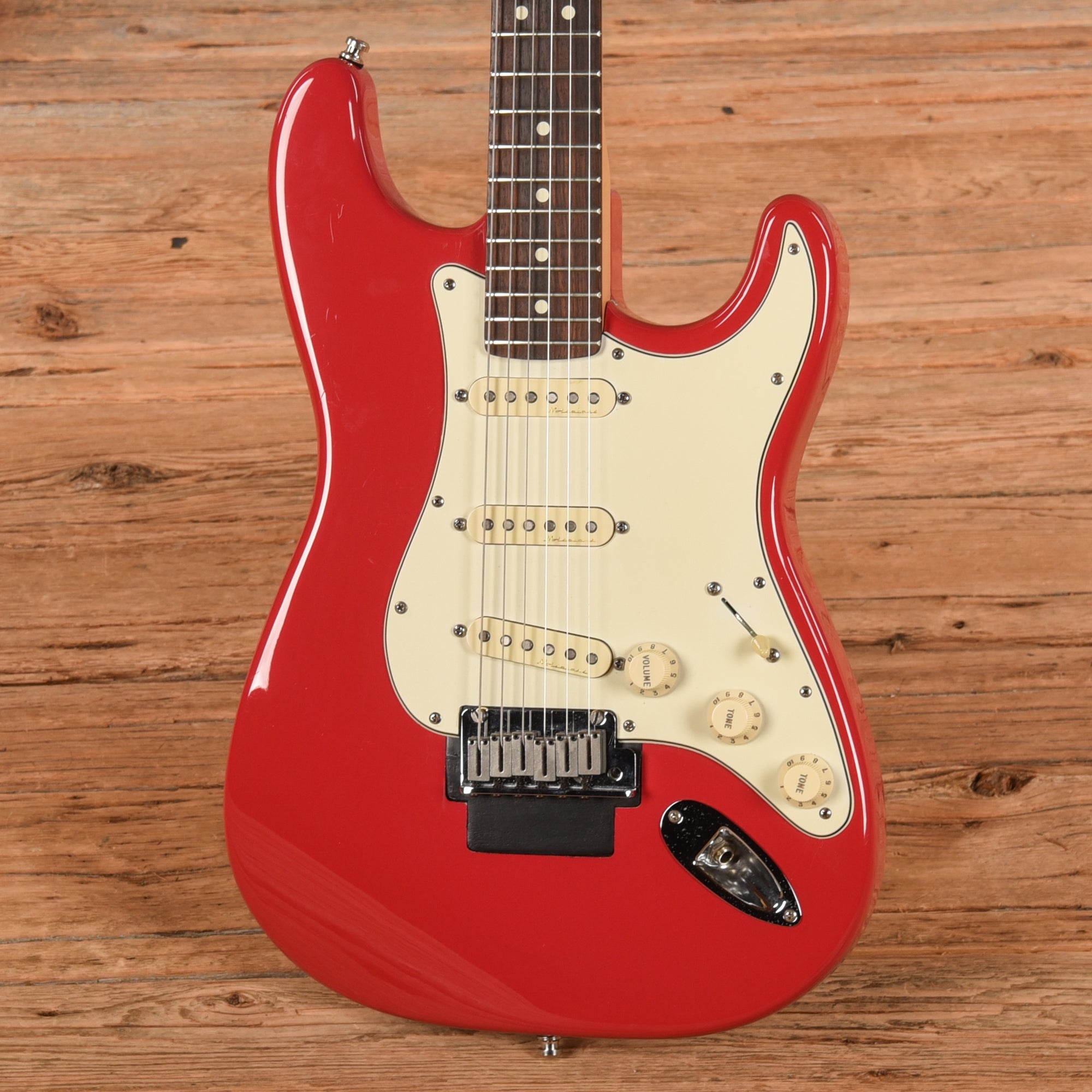 Fender American Standard Stratocaster Neck with Unknown Fender Body Fiesta Red