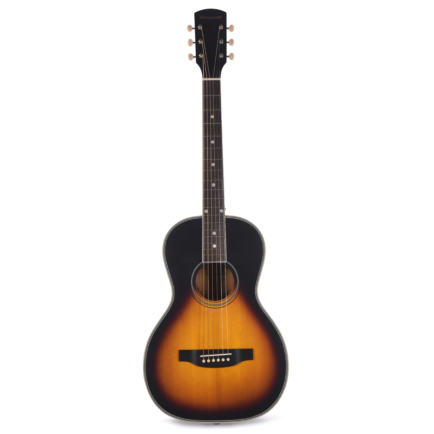 Orangewood Florence Retro Live Parlor Acoustic Electric Guitar Vintage Sunburst Satin