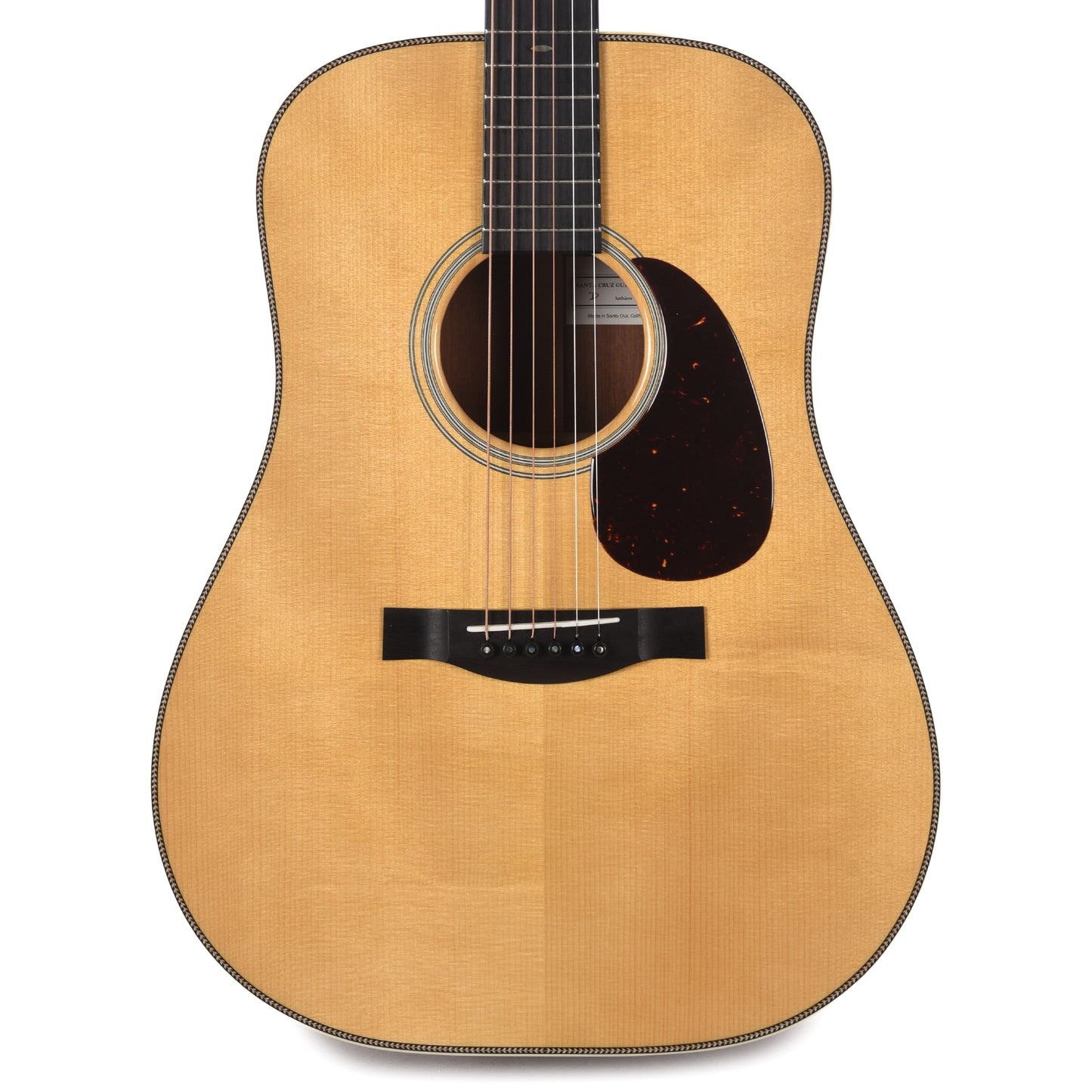 Santa Cruz Guitar Company D/PW 1930s Old Growth Adirondack Spruce/Honduran Rosewood Vintage Tint