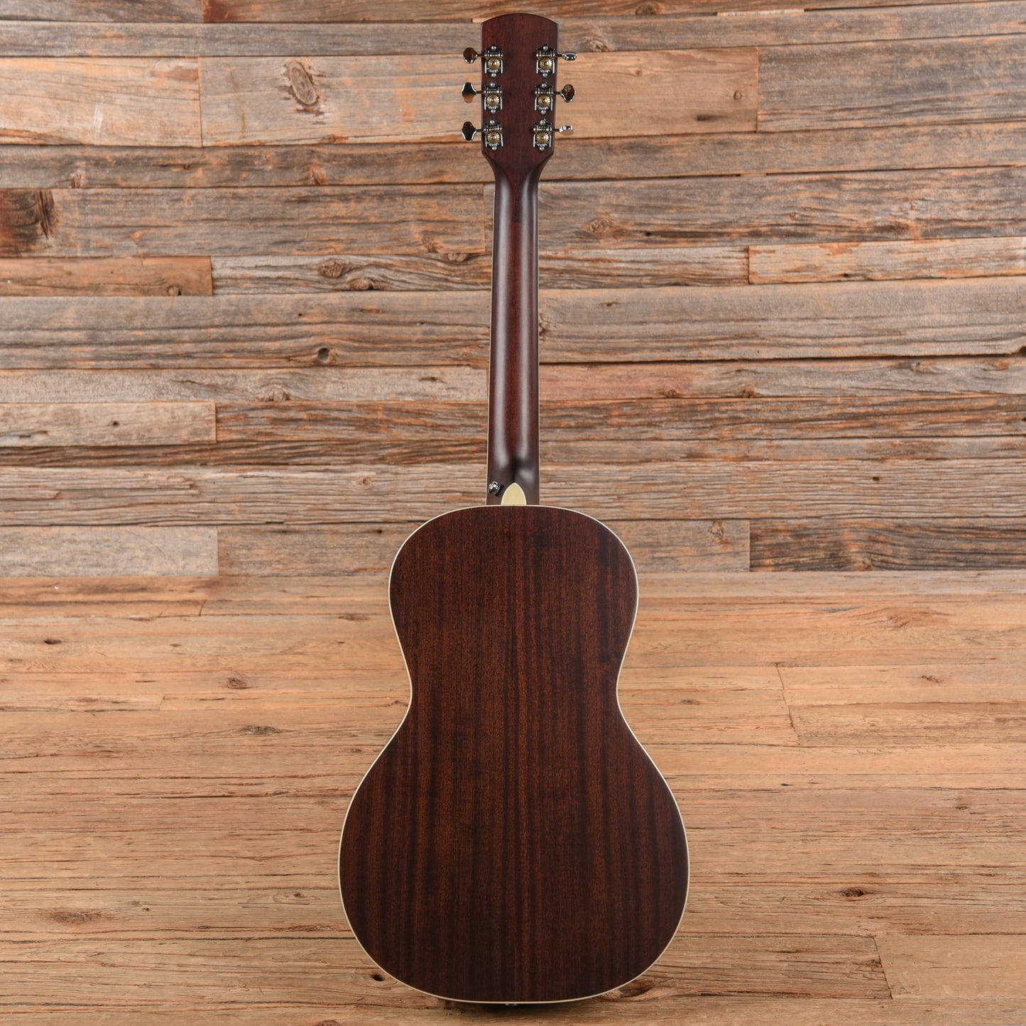 Orangewood Juniper Surf Green Live Rubber Bridge Parlor Acoustic Guitar