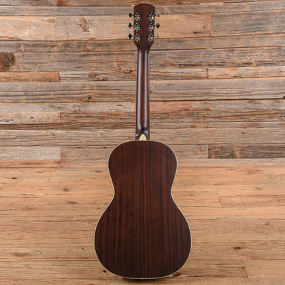 Orangewood Juniper Surf Green Live Rubber Bridge Parlor Acoustic Guitar