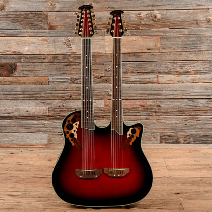 Ovation CSE225 Celebrity Double Neck Sunburst