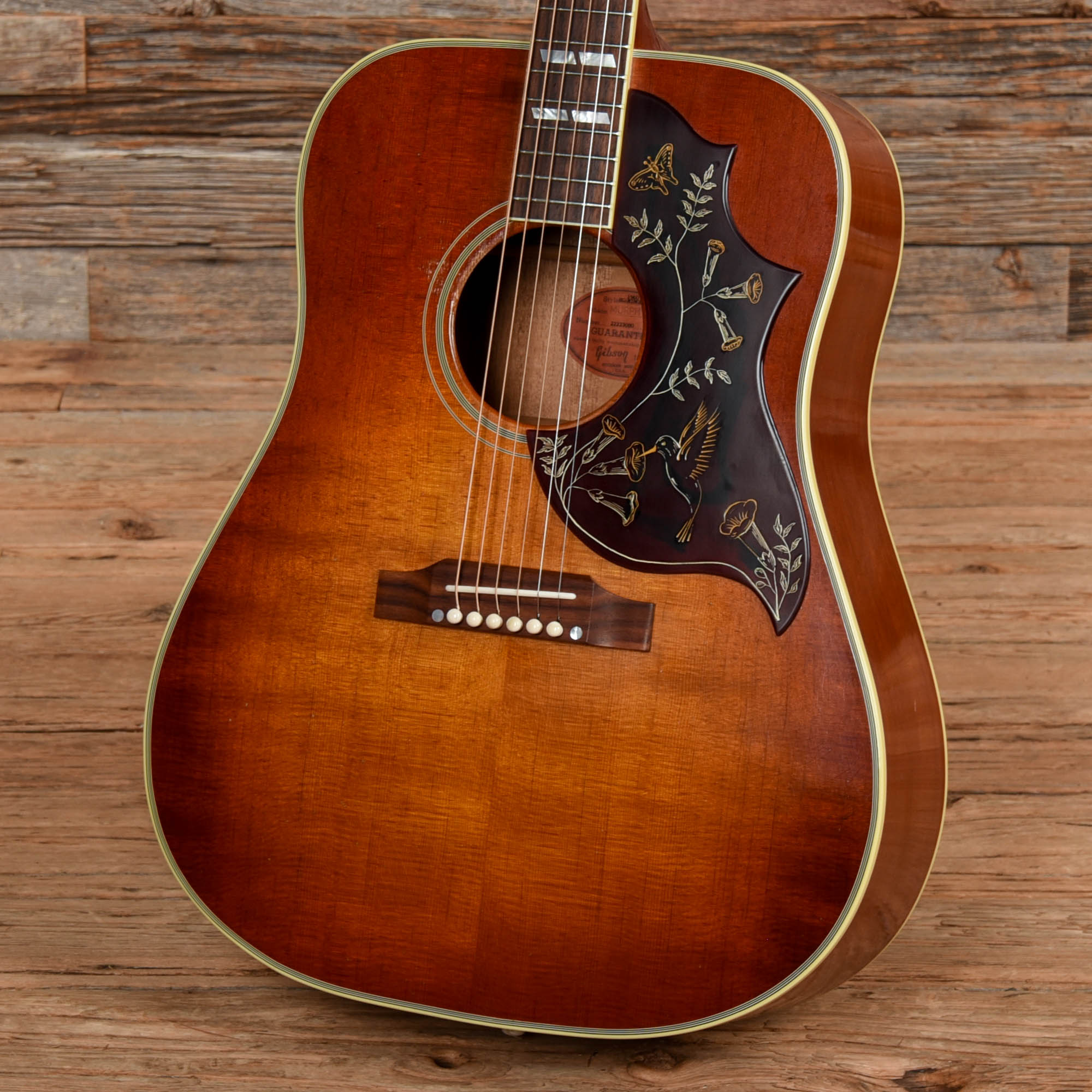 Gibson Murphy Lab 1960 Hummingbird Light Aged Heritage Cherry Sunburst 2023