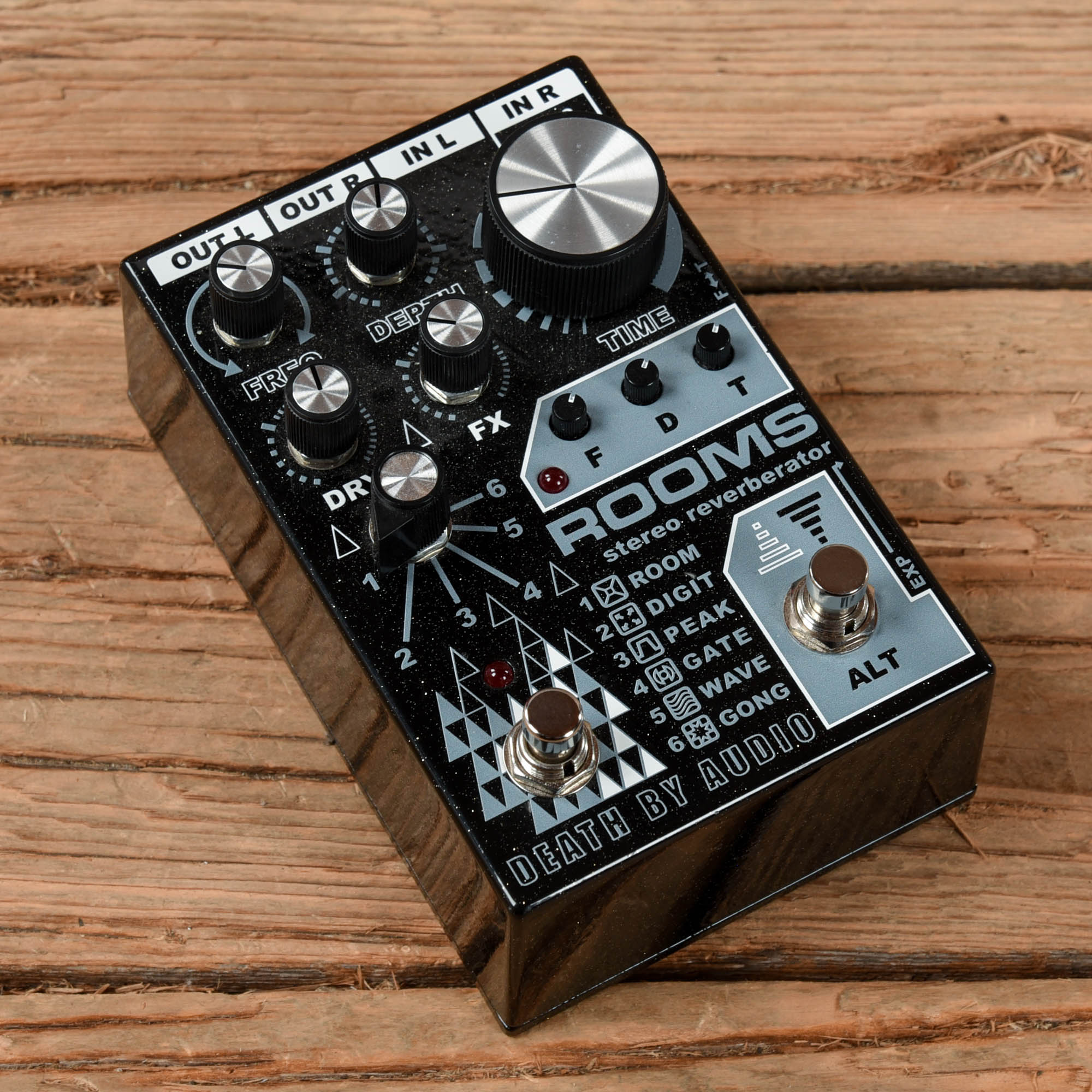 Death By Audio Rooms Stereo Reverberator