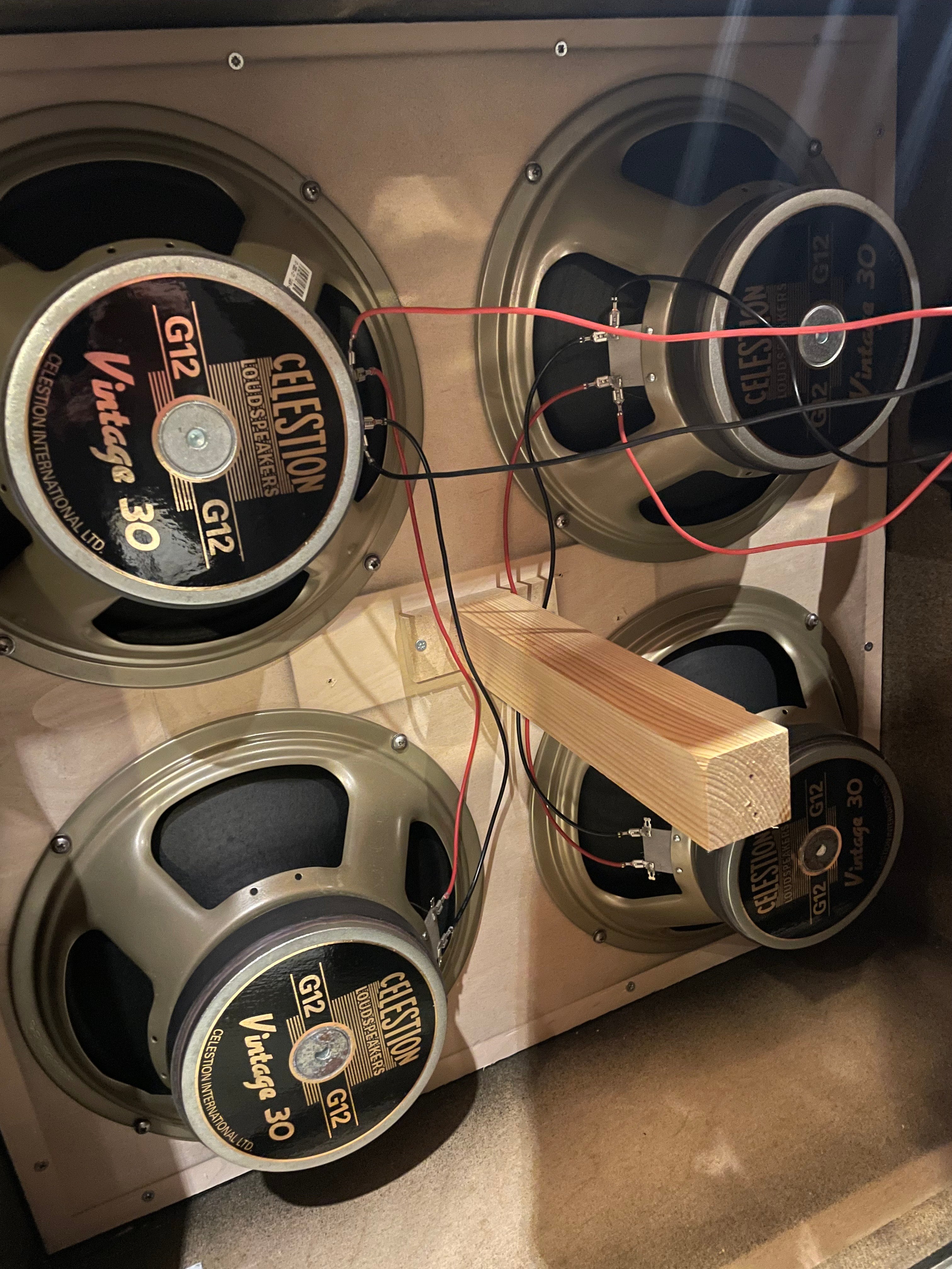 Marshall Silver 1960B Cab - Dave Amato of REO Speedwagon