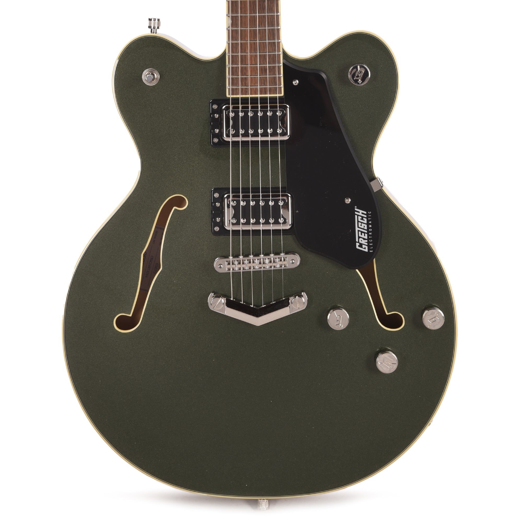 Gretsch G5622 Electromatic Center Block Double-Cut with V-Stoptail Olive Metallic