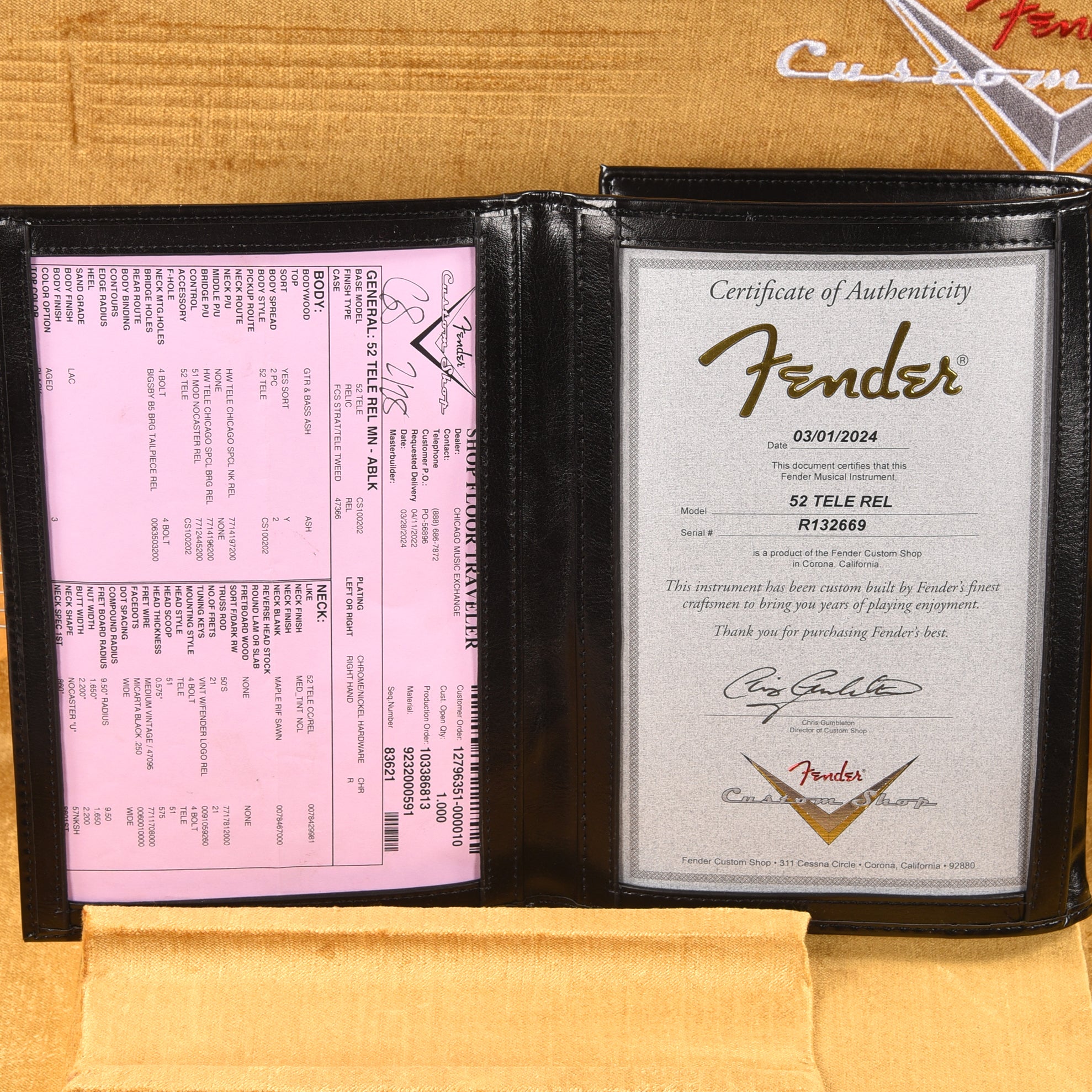 Fender Custom Shop 1952 Telecaster 