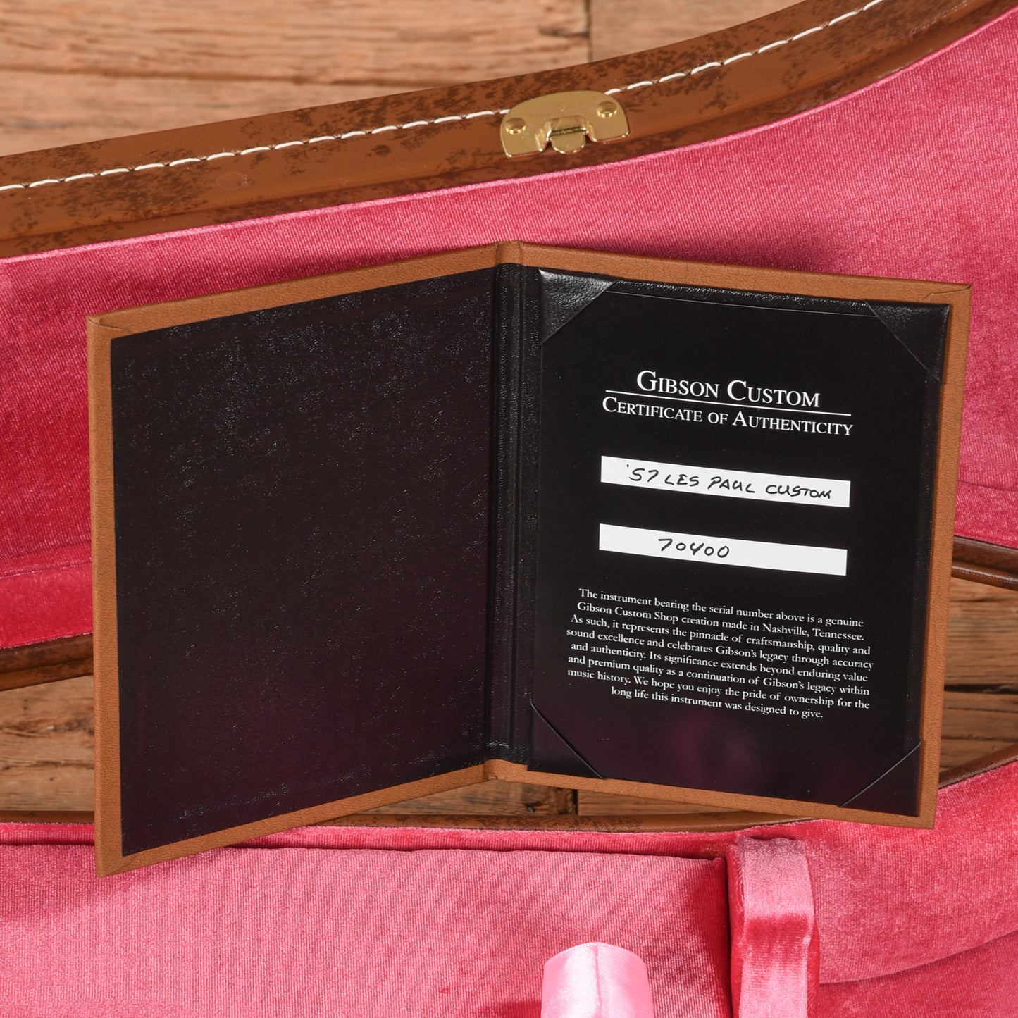 Gibson Custom 57 Les Paul Custom VOS Ebony 2020