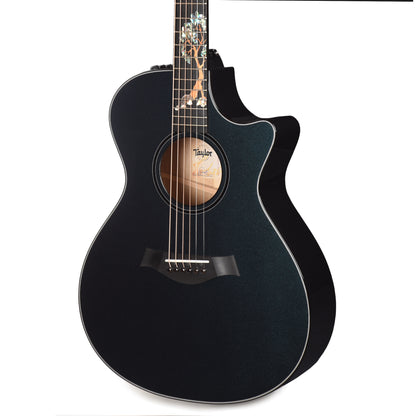 Taylor Custom "The Catch" #48 NAMM 2025 Grand Auditorium Shamel Ash Dark Turquoise Metallic
