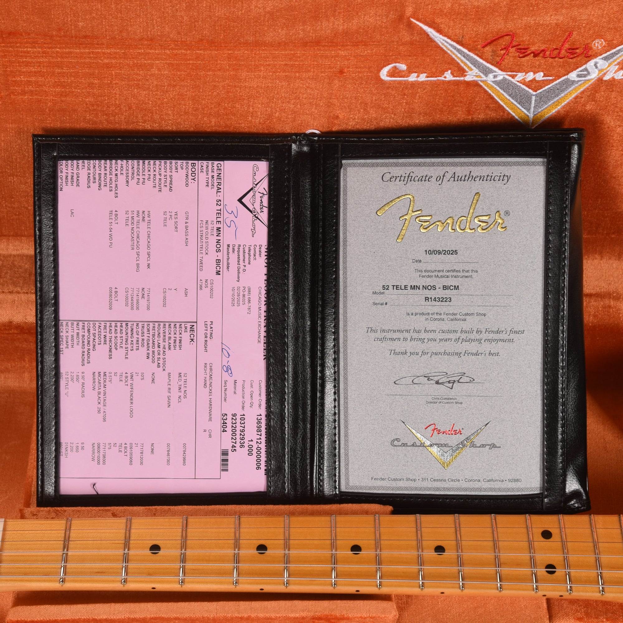 Fender Custom Shop 1952 Telecaster 