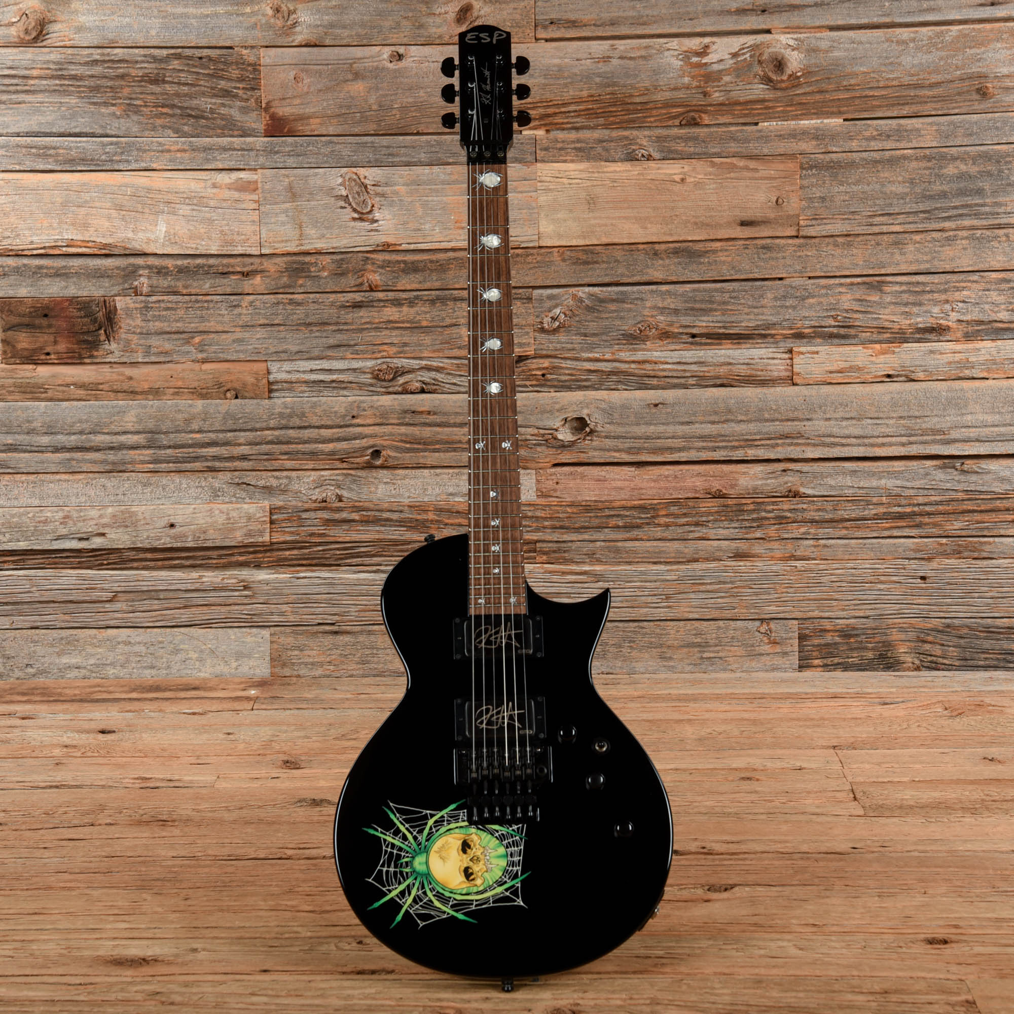 ESP KH-3 Kirk Hammett Signature Spider Black