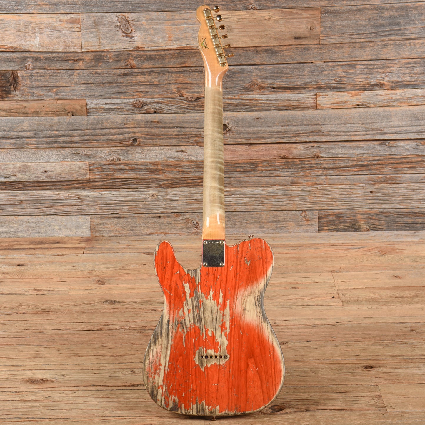 Fender Custom Shop WW10 '60s Telecaster Thinline Super Heavy Relic Crimson Transparent 2022