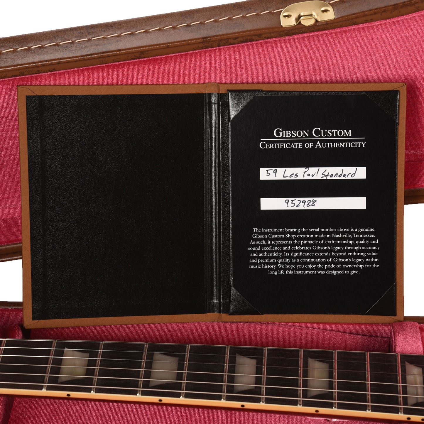 Gibson Custom Shop 1959 Les Paul Standard "CME Spec" Dirty Lemon VOS w/59 Carmelita Neck