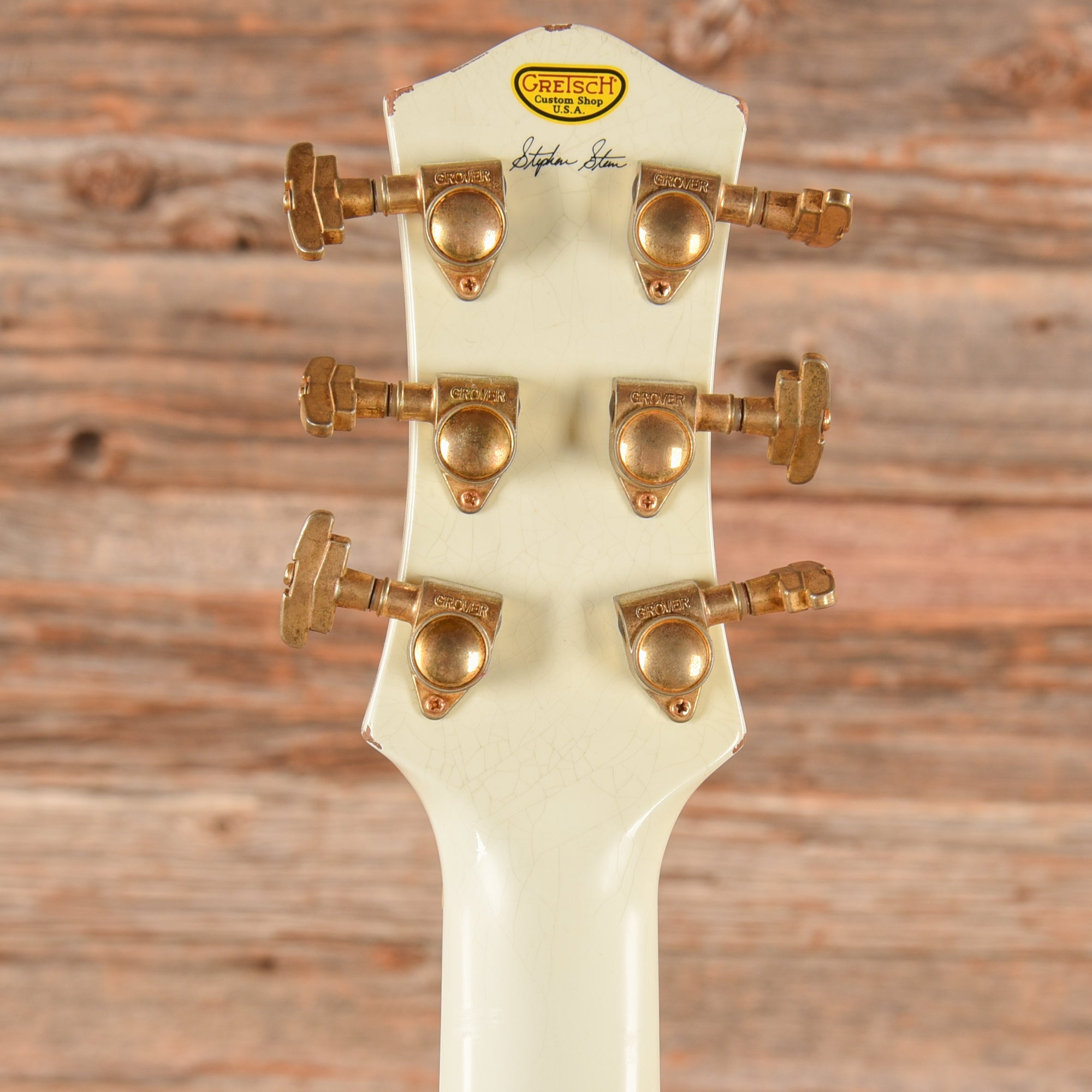 Gretsch Custom Shop G6199 Caddy Bo Relic Vintage White 2021