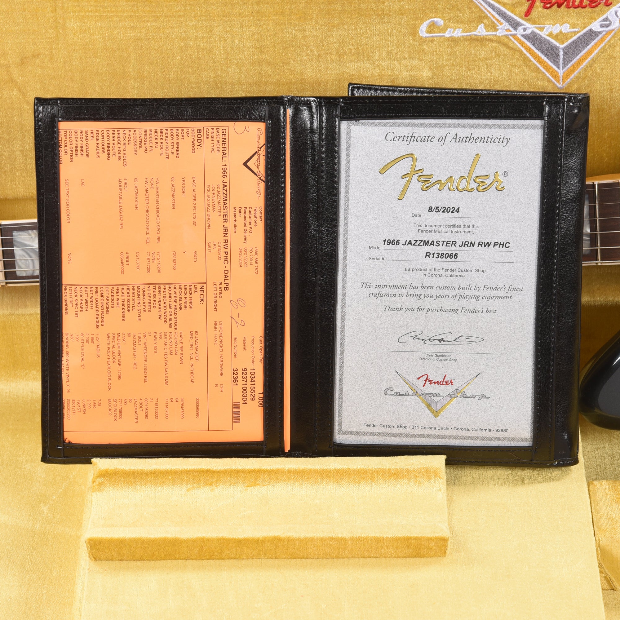 Fender Custom Shop 1966 Jazzmaster 