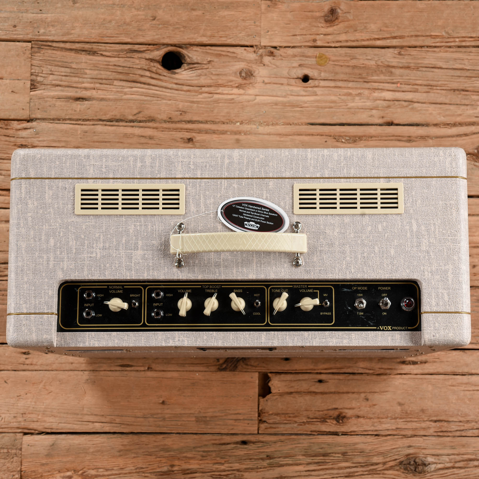 Vox AC15HW1X Hand Wired 15-Watt 1x12