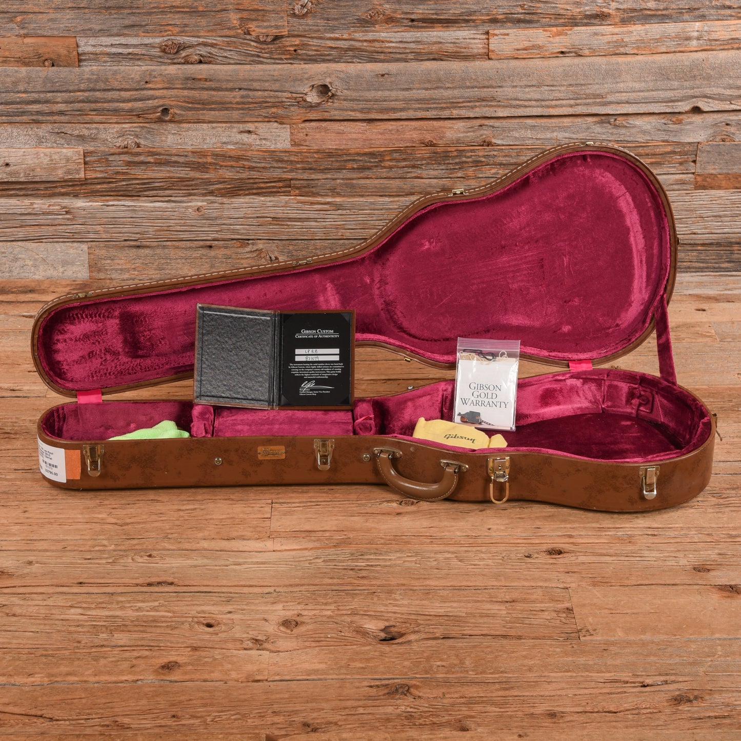 Gibson Custom '58 Les Paul Standard Reissue Sunburst 2012