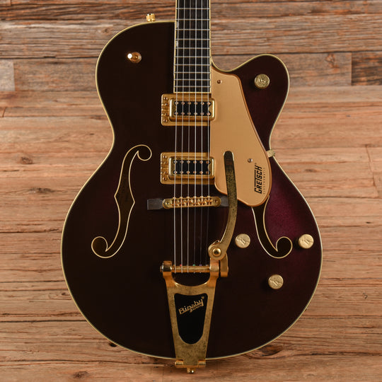 Gretsch G5420TG 135th Anniversary Limited Edition Electromatic Hollow Body with Bigsby Two-Tone Dark Cherry Metallic/Casino Gold 2017
