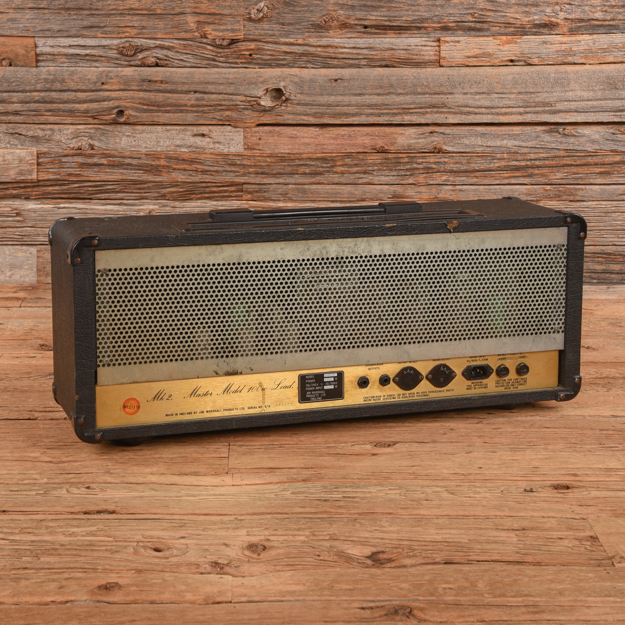 Marshall JCM 800 Lead Series Model 2203 100-Watt Master Volume Guitar Amp Head  1983