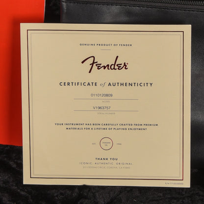 Fender American Original '60s Stratocaster Candy Apple Red 2019