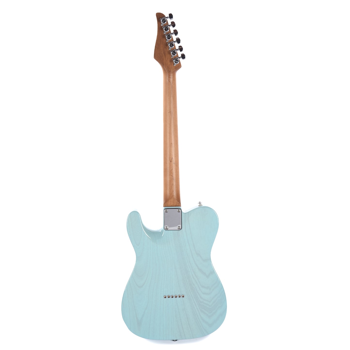 Suhr Custom Classic T Swamp Ash Trans Daphne Blue w/Roasted Maple Neck