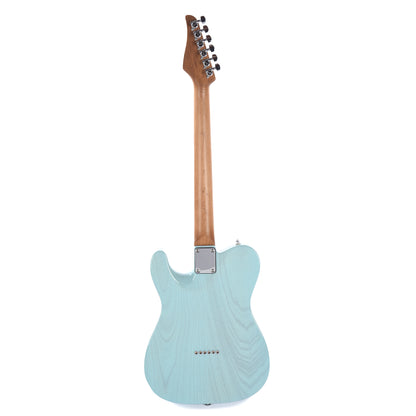 Suhr Custom Classic T Swamp Ash Trans Daphne Blue w/Roasted Maple Neck
