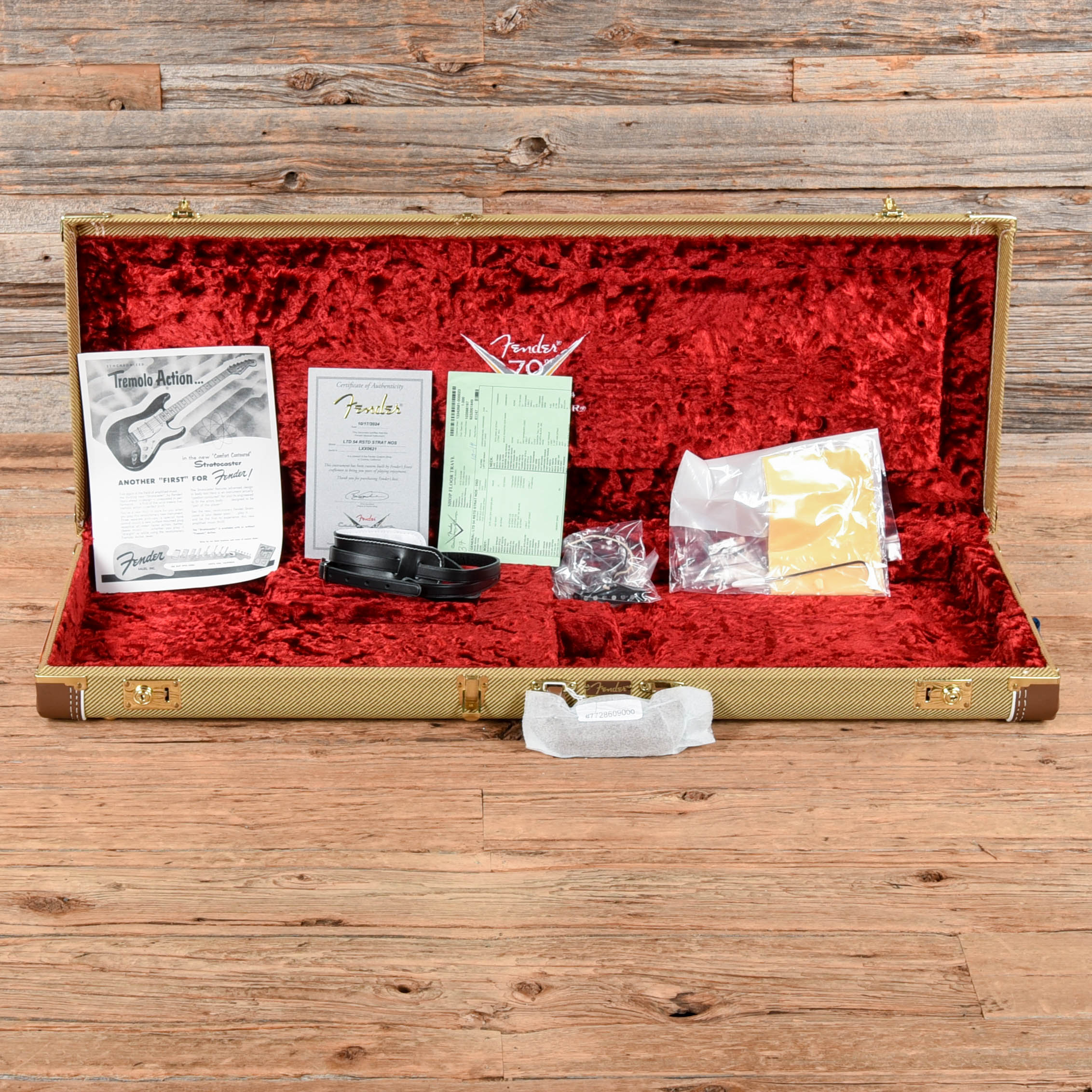 Fender Custom Shop '54 Roasted Stratocaster NOS Desert Sand 2024